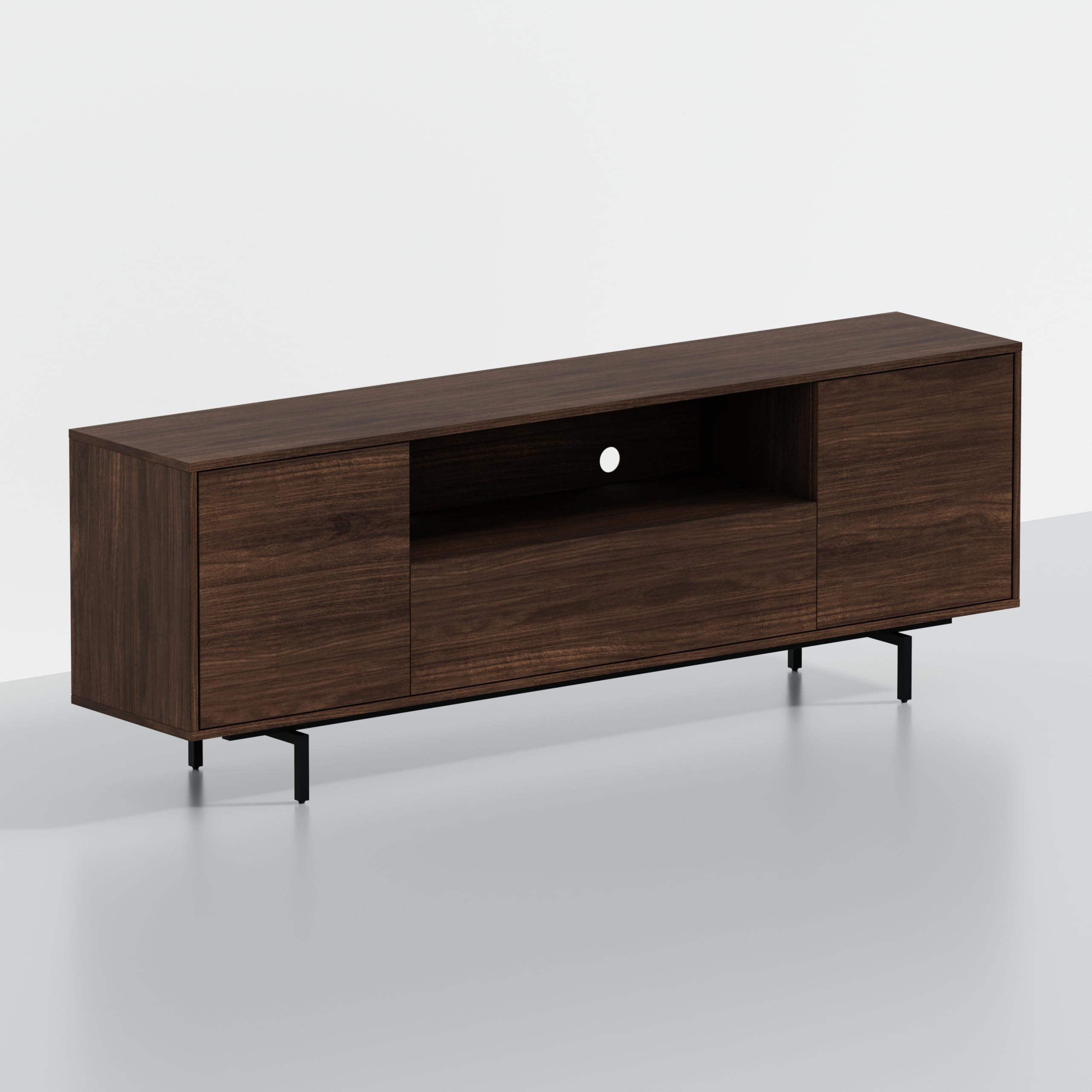 Amazon.com: ComfIQ Norrhaus 75-Inch Modern TV Stand – No Tools